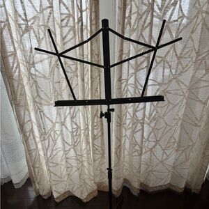 Titan Black Music Stand